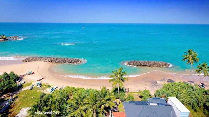 Sea Shell Villa Hikkaduwa 2 Separate Cabanas Ocean Front Villa מראה חיצוני תמונה