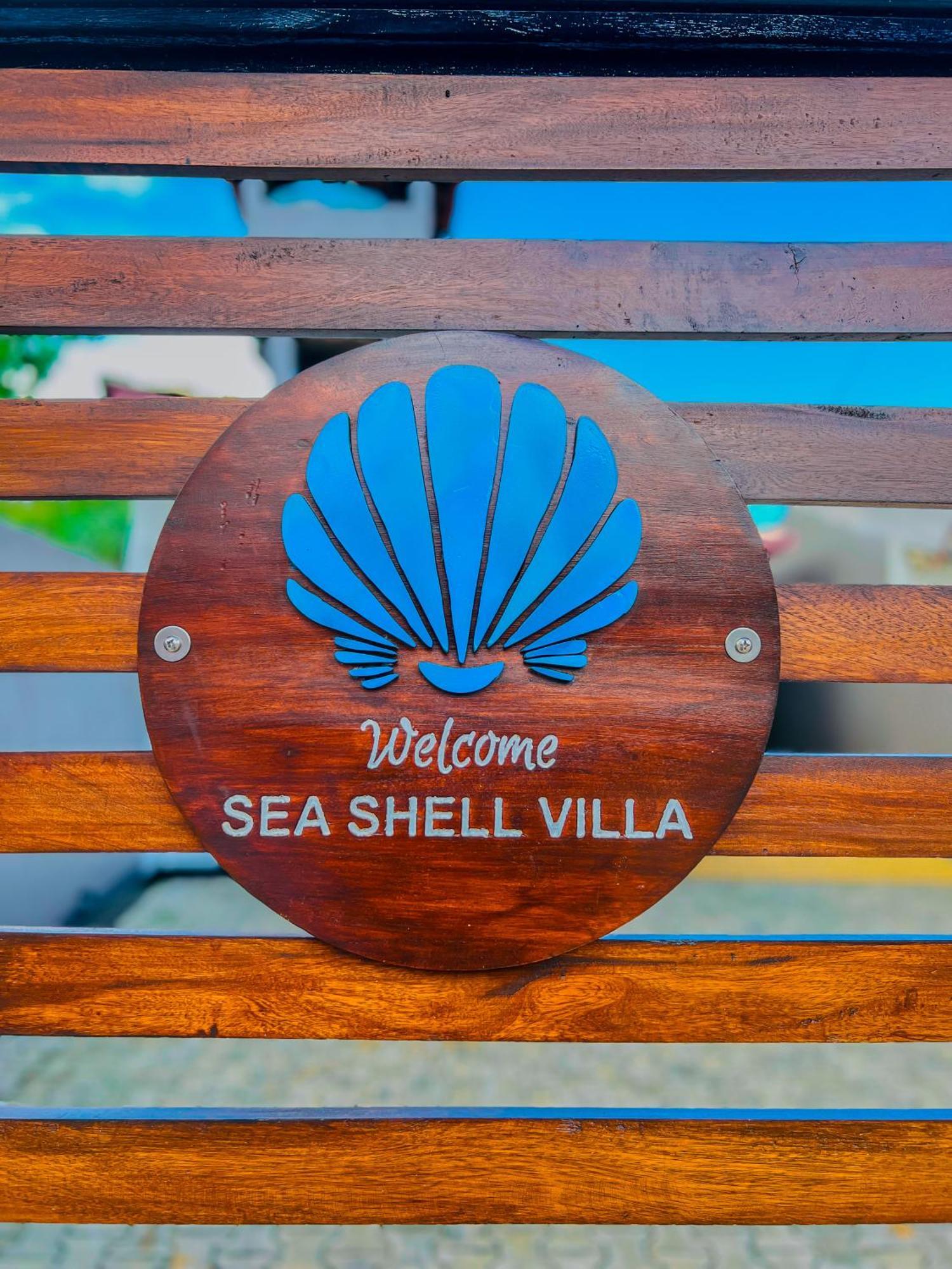 Sea Shell Villa Hikkaduwa 2 Separate Cabanas Ocean Front Villa מראה חיצוני תמונה